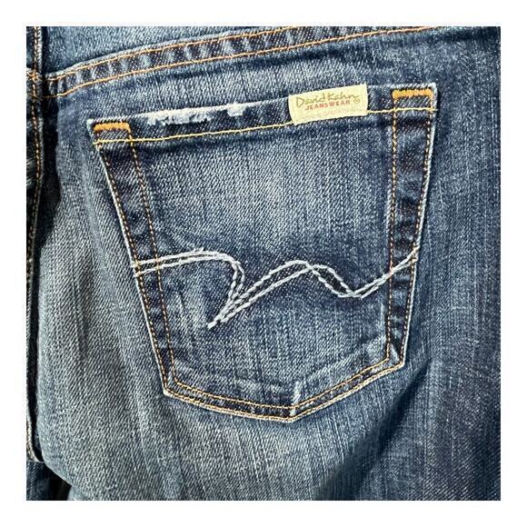 David Kahn Jeanswear Straight Leg Denim Jeans Women Size 10 - Picture 7 of 12